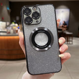 Gradient Glitter Electroplating MagSafe TPU Phone Case, For iPhone 12, For iPhone 12 Pro Max, For iPhone 12 Pro, For iPhone 11 Pro Max, For iPhone 11, For iPhone 11 Pro