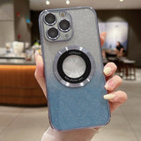 Gradient Glitter Electroplating MagSafe TPU Phone Case, For iPhone 12, For iPhone 12 Pro Max, For iPhone 12 Pro, For iPhone 11 Pro Max, For iPhone 11, For iPhone 11 Pro