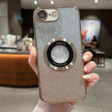 Gradient Glitter Electroplating MagSafe TPU Phone Case, For iPhone 17e / 16e, For iPhone 17 Pro Max, For iPhone 17 Pro, For iPhone 17, For iPhone Air, For iPhone 16 Pro Max
