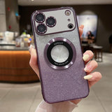Gradient Glitter Electroplating MagSafe TPU Phone Case, For iPhone 17e / 16e, For iPhone 17 Pro Max, For iPhone 17 Pro, For iPhone 17, For iPhone Air, For iPhone 16 Pro Max