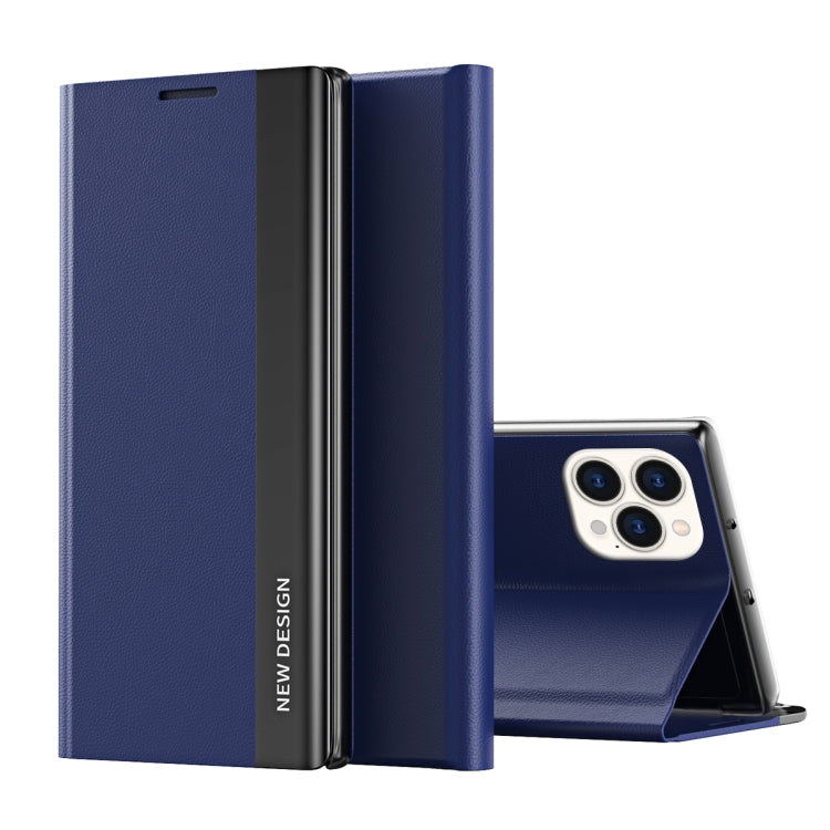 Side Electroplated Adsorption Leather Phone Case, For iPhone 16 Pro, For iPhone 16 Plus, For iPhone 16, For iPhone 15 Pro Max, For iPhone 15 Pro, For iPhone 15 Plus