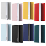 Side Electroplated Adsorption Leather Phone Case, For iPhone 15