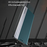 Side Electroplated Adsorption Leather Phone Case, For iPhone 16 Pro, For iPhone 16 Plus, For iPhone 16, For iPhone 15 Pro Max, For iPhone 15 Pro, For iPhone 15 Plus