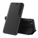 Side Display Flip Leather Phone Case, For iPhone 16, For iPhone 15 Pro Max, For iPhone 15 Pro, For iPhone 15 Plus, For iPhone 15