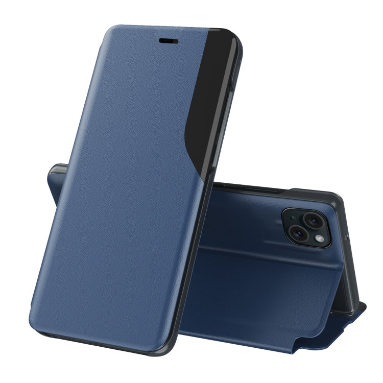 Side Display Flip Leather Phone Case, For iPhone 16, For iPhone 15 Pro Max, For iPhone 15 Pro, For iPhone 15 Plus, For iPhone 15