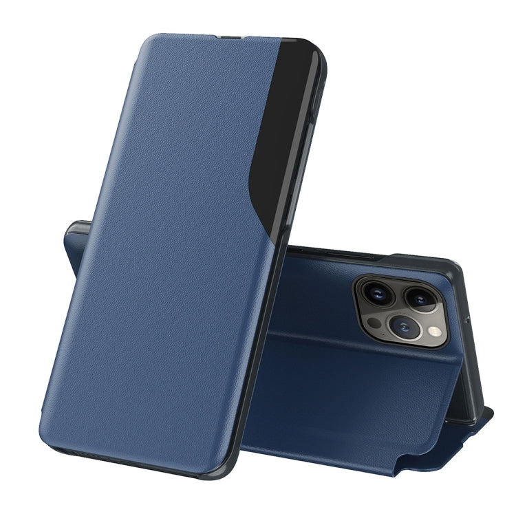 Side Display Flip Leather Phone Case, For iPhone 17e / 16e, For iPhone 17 Pro Max, For iPhone 17 Pro, For iPhone 17, For iPhone Air, For iPhone 16 Pro Max, For iPhone 16 Pro, For iPhone 16 Plus