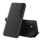 Side Display Flip Leather Phone Case, For iPhone 16, For iPhone 15 Pro Max, For iPhone 15 Pro, For iPhone 15 Plus, For iPhone 15