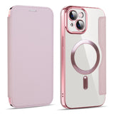 Shield MagSafe RFID Anti-theft Leather Phone Case, For iPhone 15 Pro, For iPhone 15 Plus, For iPhone 15, For iPhone 17e / 16e