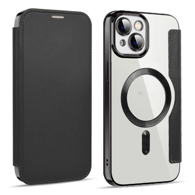 Shield MagSafe RFID Anti-theft Leather Phone Case, For iPhone 15 Pro, For iPhone 15 Plus, For iPhone 15