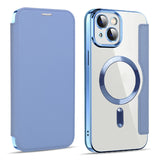 Shield MagSafe RFID Anti-theft Leather Phone Case, For iPhone 15 Pro, For iPhone 15 Plus, For iPhone 15, For iPhone 17e / 16e