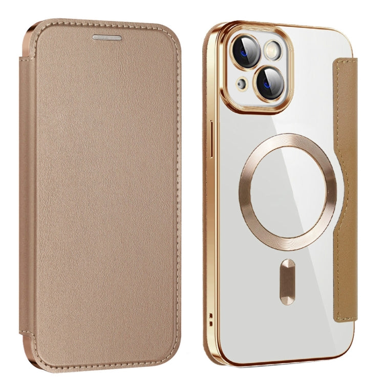 Shield MagSafe RFID Anti-theft Leather Phone Case, For iPhone 15 Pro, For iPhone 15 Plus, For iPhone 15