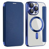 Shield MagSafe RFID Anti-theft Leather Phone Case, For iPhone 15 Pro, For iPhone 15 Plus, For iPhone 15, For iPhone 17e / 16e