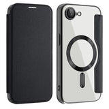 Shield MagSafe RFID Anti-theft Leather Phone Case, For iPhone 15 Pro, For iPhone 15 Plus, For iPhone 15, For iPhone 17e / 16e