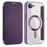 Shield MagSafe RFID Anti-theft Leather Phone Case, For iPhone 15 Pro, For iPhone 15 Plus, For iPhone 15, For iPhone 17e / 16e