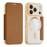 Shield MagSafe RFID Anti-theft Leather Phone Case, For iPhone 18 Pro, For iPhone 17 Pro Max, For iPhone 17 Pro, For iPhone 17, For iPhone Air