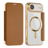 Shield MagSafe RFID Anti-theft Leather Phone Case, For iPhone 17e / 16e, For iPhone 17 Pro Max, For iPhone 17 Pro, For iPhone 17, For iPhone Air