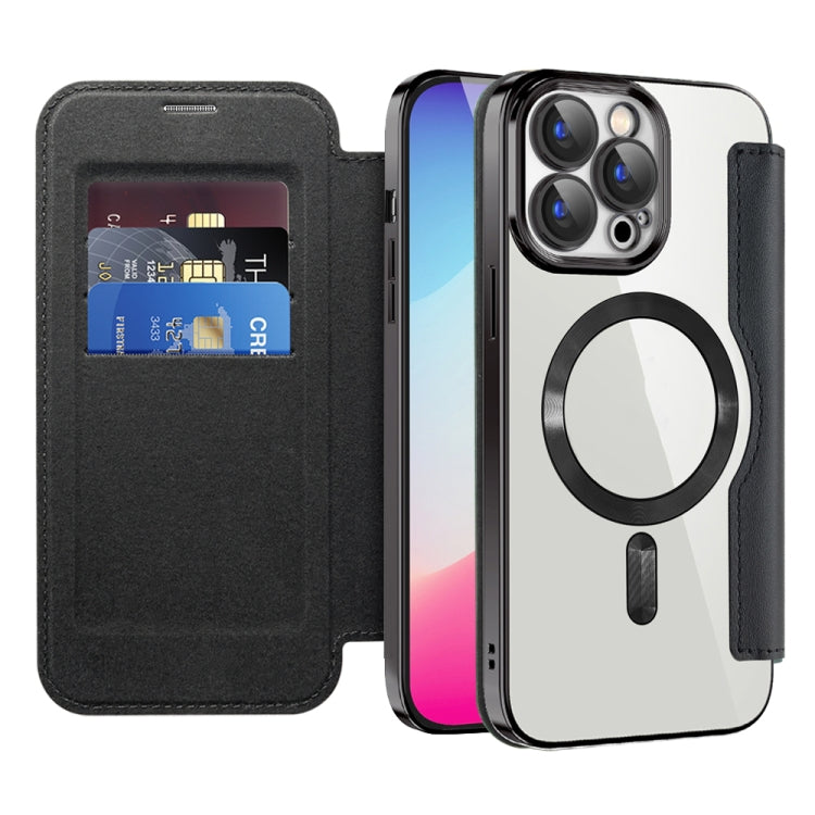 Shield MagSafe RFID Anti-theft Leather Phone Case, For iPhone 15 Pro, For iPhone 15 Plus, For iPhone 15, For iPhone 17e / 16e
