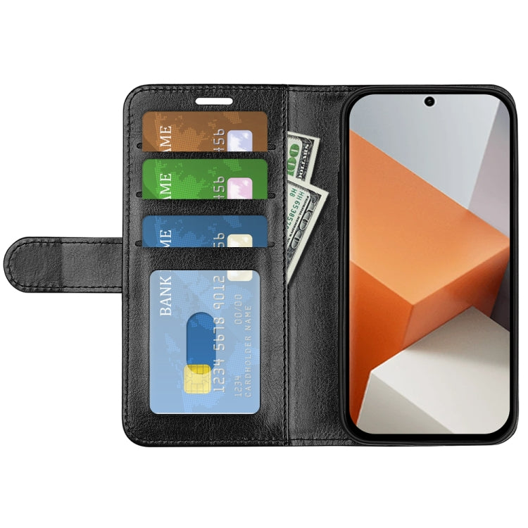 R64 Texture Horizontal Flip Leather Phone Case, For Xiaomi Redmi Note 13 Pro+, For Xiaomi Redmi Note 13 Pro, For Xiaomi Redmi K70, For Xiaomi 13T, For Redmi A7 Pro 171mm / Poco C85x 5G, For Redmi Turbo 5 Max / Poco X8 Pro Max                           ...