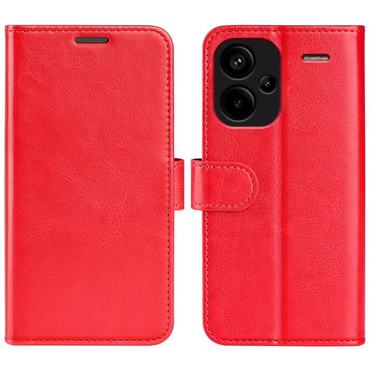 R64 Texture Horizontal Flip Leather Phone Case, For Xiaomi 14, For Xiaomi Redmi Note 13, For Xiaomi Redmi 13C 4G, For Xiaomi Redmi Note 13 Pro+, For Xiaomi Redmi Note 13 Pro, For Xiaomi Redmi K70, For Xiaomi 13T, For Redmi Note 17 Pro Max 5G Global 163...