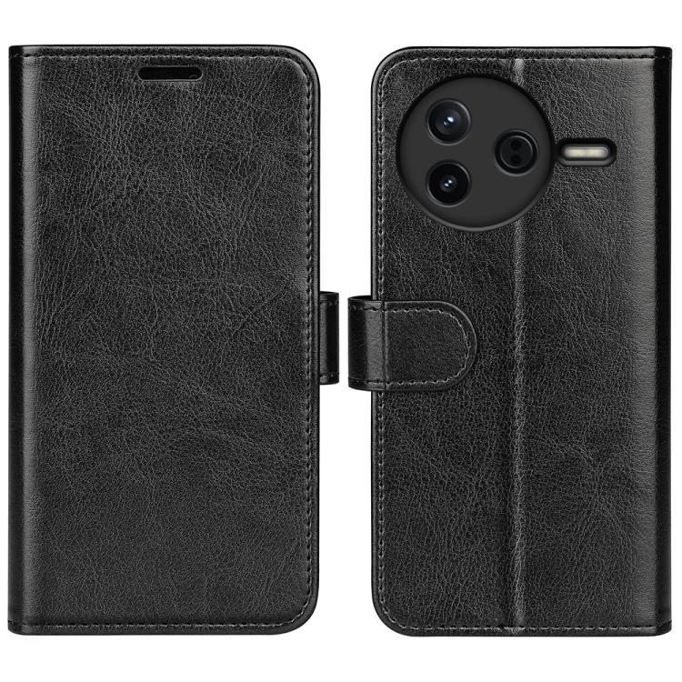 R64 Texture Horizontal Flip Leather Phone Case, For Redmi K80 / Poco F7 Pro