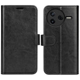 R64 Texture Horizontal Flip Leather Phone Case, For Redmi K80 / Poco F7 Pro