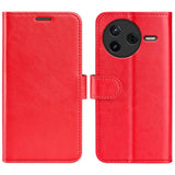 R64 Texture Horizontal Flip Leather Phone Case, For Redmi K80 / Poco F7 Pro