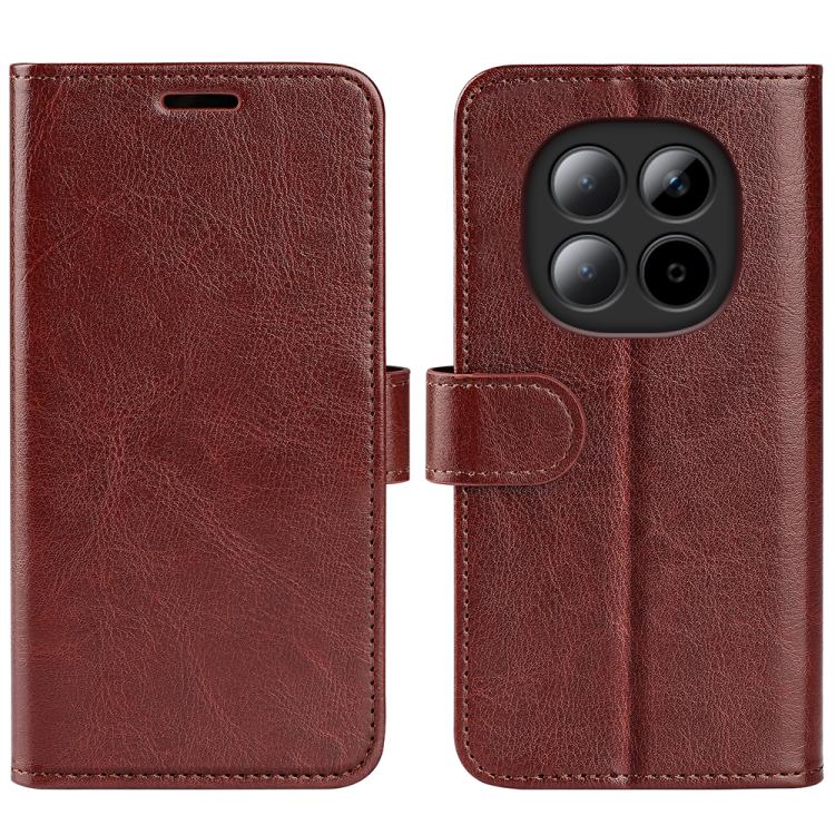 R64 Texture Horizontal Flip Leather Phone Case, For Xiaomi Poco F8 Ultra 5G, For Redmi Note 15 4G / 5G Global 164mm, For Xiaomi Poco F8 Pro 5G, For Redmi K80 Pro / Poco F7 Ultra, For Redmi K80 / Poco F7 Pro