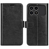 R64 Texture Horizontal Flip Leather Phone Case, For Xiaomi Poco F8 Ultra 5G, For Redmi Note 15 4G / 5G Global 164mm, For Xiaomi Poco F8 Pro 5G, For Redmi K80 Pro / Poco F7 Ultra, For Redmi K80 / Poco F7 Pro