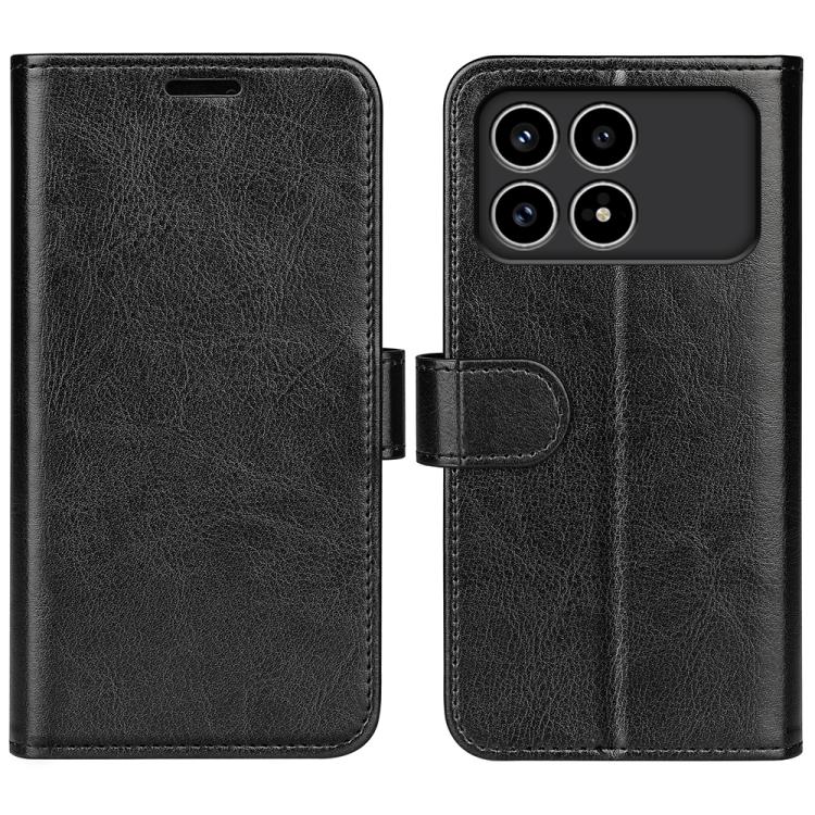 R64 Texture Horizontal Flip Leather Phone Case, For Xiaomi Poco F8 Ultra 5G, For Redmi Note 15 4G / 5G Global 164mm, For Xiaomi Poco F8 Pro 5G, For Redmi K80 Pro / Poco F7 Ultra, For Redmi K80 / Poco F7 Pro