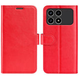 R64 Texture Horizontal Flip Leather Phone Case, For Xiaomi Poco F8 Ultra 5G, For Redmi Note 15 4G / 5G Global 164mm, For Xiaomi Poco F8 Pro 5G, For Redmi K80 Pro / Poco F7 Ultra, For Redmi K80 / Poco F7 Pro