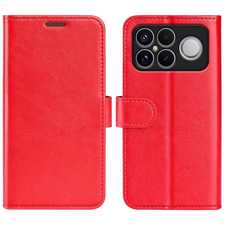 R64 Texture Horizontal Flip Leather Phone Case, For Xiaomi Poco F8 Ultra 5G, For Redmi Note 15 4G / 5G Global 164mm, For Xiaomi Poco F8 Pro 5G, For Redmi K80 Pro / Poco F7 Ultra, For Redmi K80 / Poco F7 Pro