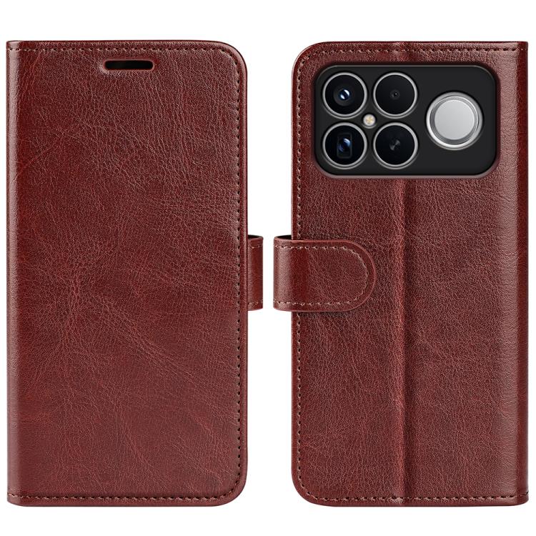 R64 Texture Horizontal Flip Leather Phone Case, For Xiaomi Poco F8 Ultra 5G, For Redmi Note 15 4G / 5G Global 164mm, For Xiaomi Poco F8 Pro 5G, For Redmi K80 Pro / Poco F7 Ultra, For Redmi K80 / Poco F7 Pro