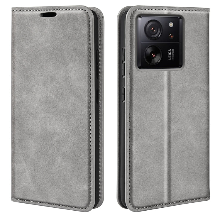 Retro-skin Magnetic Suction Leather Phone Case, For Xiaomi Redmi 13C, For Xiaomi Redmi Note 13 Pro+, For Xiaomi Redmi Note 13 Pro 5G, For Xiaomi Redmi K70, For Xiaomi 13T