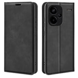 Retro-skin Magnetic Suction Leather Phone Case, For Xiaomi Redmi 13C, For Xiaomi Redmi Note 13 Pro+, For Xiaomi Redmi Note 13 Pro 5G, For Xiaomi Redmi K70, For Xiaomi 13T