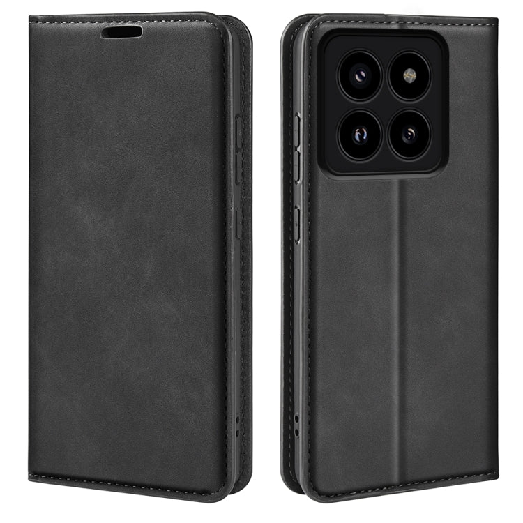 Retro-skin Magnetic Suction Leather Phone Case, For Xiaomi Redmi Turbo 3, For Xiaomi Redmi A3, For Xiaomi Redmi Note 13 Pro 4G, For Xiaomi Redmi Note 13 4G, For Xiaomi Redmi K70E, For Xiaomi 14 Ultra, For Xiaomi 14 Pro, For Xiaomi 14                   ...