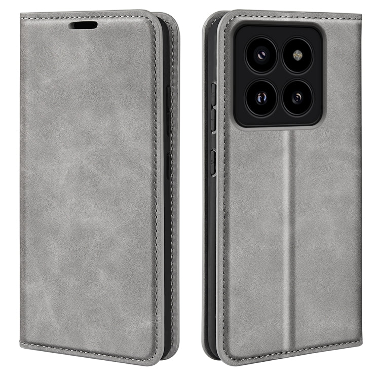 Retro-skin Magnetic Suction Leather Phone Case, For Xiaomi Redmi Turbo 3, For Xiaomi Redmi A3, For Xiaomi Redmi Note 13 Pro 4G, For Xiaomi Redmi Note 13 4G, For Xiaomi Redmi K70E, For Xiaomi 14 Ultra, For Xiaomi 14 Pro, For Xiaomi 14                   ...