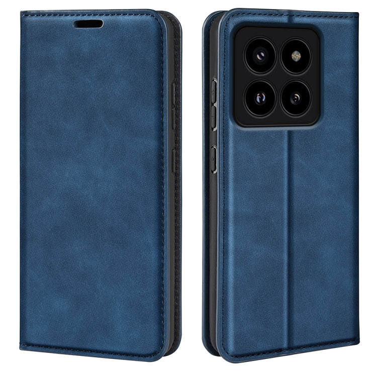 Retro-skin Magnetic Suction Leather Phone Case, For Xiaomi Redmi Turbo 3, For Xiaomi Redmi A3, For Xiaomi Redmi Note 13 Pro 4G, For Xiaomi Redmi Note 13 4G, For Xiaomi Redmi K70E, For Xiaomi 14 Ultra, For Xiaomi 14 Pro, For Xiaomi 14                   ...
