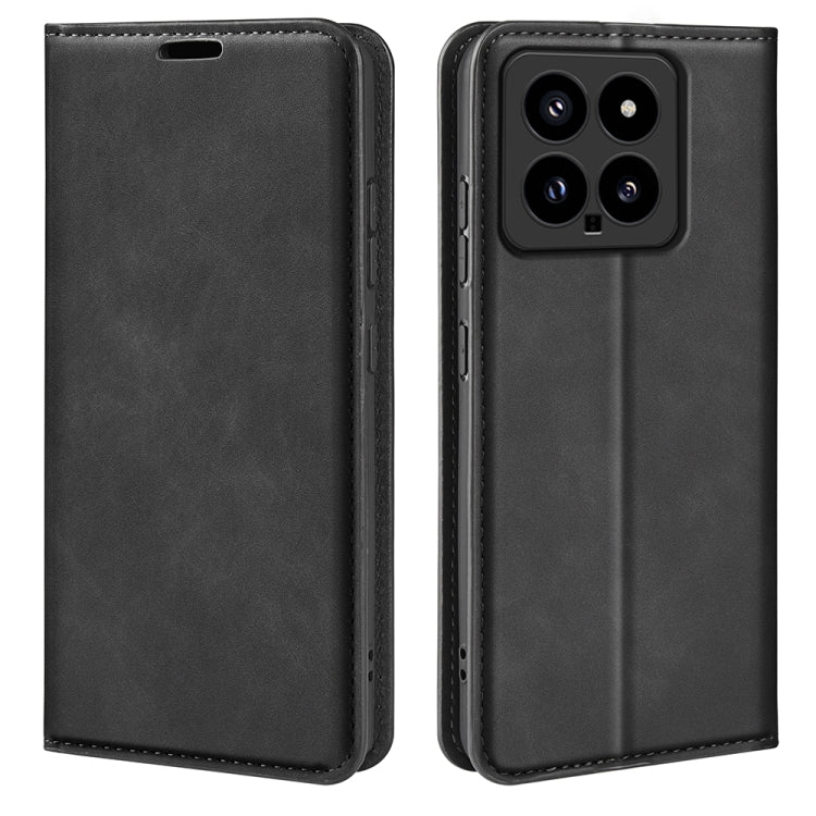 Retro-skin Magnetic Suction Leather Phone Case, For Xiaomi Redmi Turbo 3, For Xiaomi Redmi A3, For Xiaomi Redmi Note 13 Pro 4G, For Xiaomi Redmi Note 13 4G, For Xiaomi Redmi K70E, For Xiaomi 14 Ultra, For Xiaomi 14 Pro, For Xiaomi 14                   ...