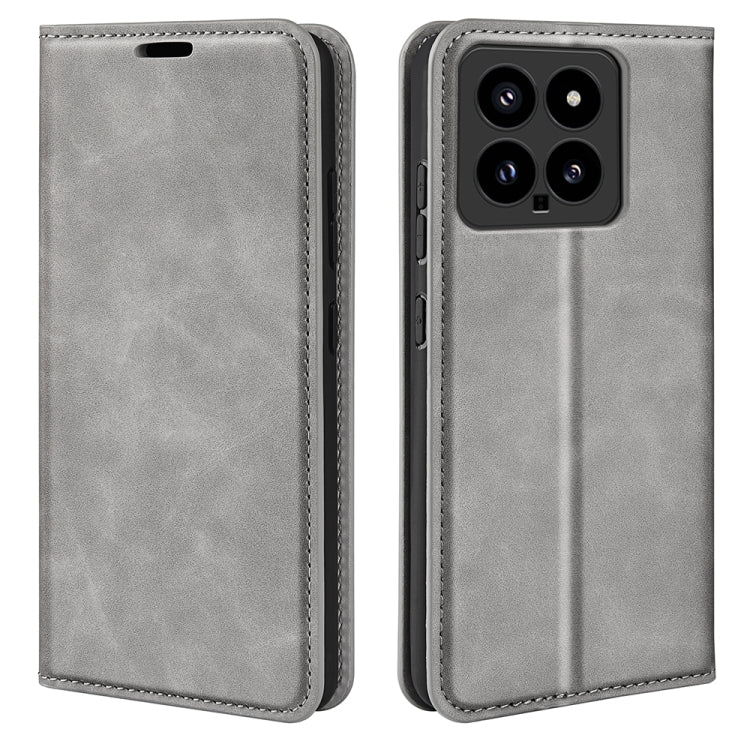 Retro-skin Magnetic Suction Leather Phone Case, For Xiaomi Redmi Turbo 3, For Xiaomi Redmi A3, For Xiaomi Redmi Note 13 Pro 4G, For Xiaomi Redmi Note 13 4G, For Xiaomi Redmi K70E, For Xiaomi 14 Ultra, For Xiaomi 14 Pro, For Xiaomi 14                   ...