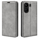 Retro-skin Magnetic Suction Leather Phone Case, For Xiaomi Redmi 13C, For Xiaomi Redmi Note 13 Pro+, For Xiaomi Redmi Note 13 Pro 5G, For Xiaomi Redmi K70, For Xiaomi 13T