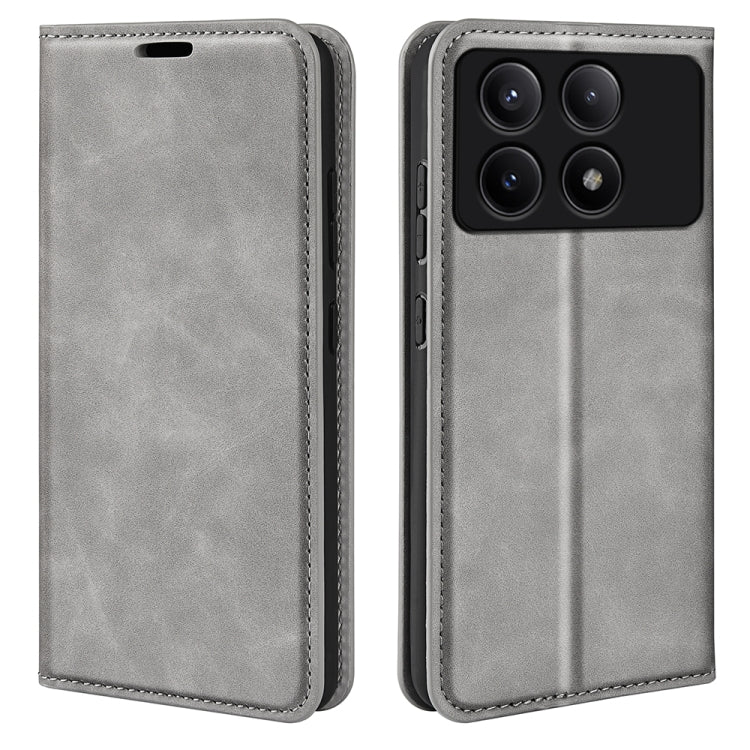 Retro-skin Magnetic Suction Leather Phone Case, For Xiaomi Redmi Turbo 3, For Xiaomi Redmi A3, For Xiaomi Redmi Note 13 Pro 4G, For Xiaomi Redmi Note 13 4G, For Xiaomi Redmi K70E, For Xiaomi 14 Ultra, For Xiaomi 14 Pro, For Xiaomi 14                   ...