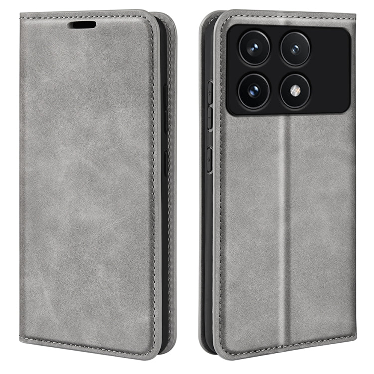 Retro-skin Magnetic Suction Leather Phone Case, For Xiaomi Redmi 13C, For Xiaomi Redmi Note 13 Pro+, For Xiaomi Redmi Note 13 Pro 5G, For Xiaomi Redmi K70, For Xiaomi 13T