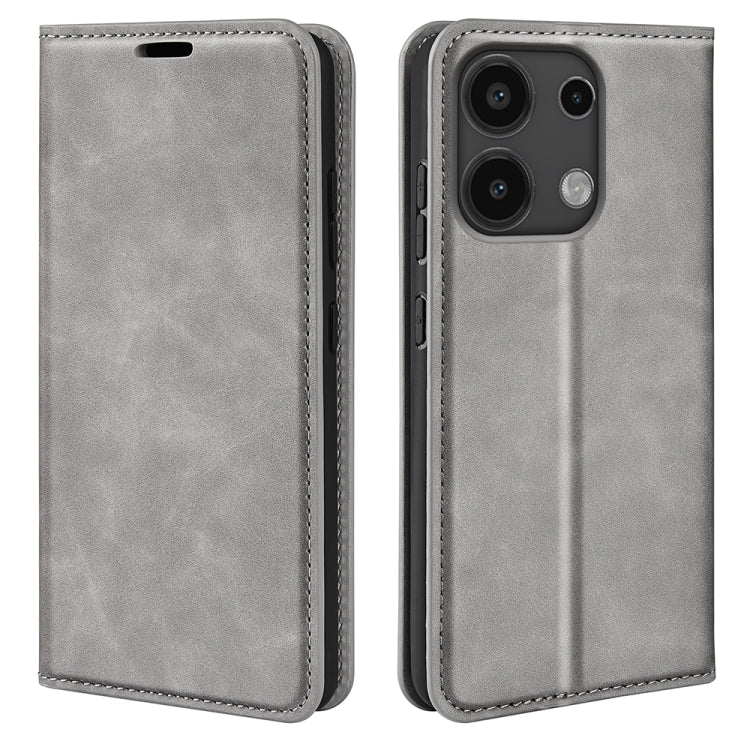 Retro-skin Magnetic Suction Leather Phone Case, For Xiaomi Redmi Turbo 3, For Xiaomi Redmi A3, For Xiaomi Redmi Note 13 Pro 4G, For Xiaomi Redmi Note 13 4G, For Xiaomi Redmi K70E, For Xiaomi 14 Ultra, For Xiaomi 14 Pro, For Xiaomi 14                   ...