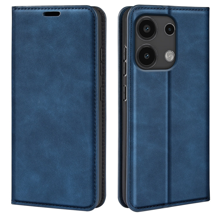 Retro-skin Magnetic Suction Leather Phone Case, For Xiaomi Redmi Turbo 3, For Xiaomi Redmi A3, For Xiaomi Redmi Note 13 Pro 4G, For Xiaomi Redmi Note 13 4G, For Xiaomi Redmi K70E, For Xiaomi 14 Ultra, For Xiaomi 14 Pro, For Xiaomi 14                   ...