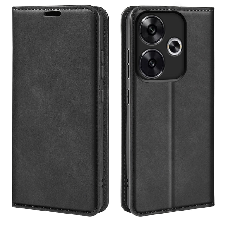 Retro-skin Magnetic Suction Leather Phone Case, For Xiaomi Redmi Turbo 3, For Xiaomi Redmi A3, For Xiaomi Redmi Note 13 Pro 4G, For Xiaomi Redmi Note 13 4G, For Xiaomi Redmi K70E, For Xiaomi 14 Ultra, For Xiaomi 14 Pro, For Xiaomi 14                   ...