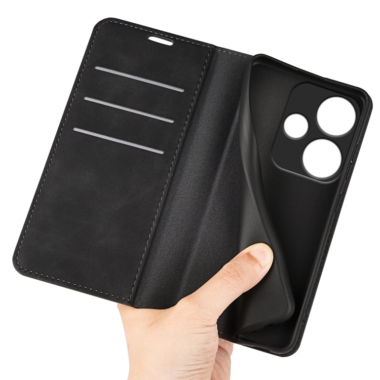 Retro-skin Magnetic Suction Leather Phone Case, For Xiaomi Redmi Turbo 3, For Xiaomi Redmi A3, For Xiaomi Redmi Note 13 Pro 4G, For Xiaomi Redmi Note 13 4G, For Xiaomi Redmi K70E, For Xiaomi 14 Ultra, For Xiaomi 14 Pro, For Xiaomi 14                   ...