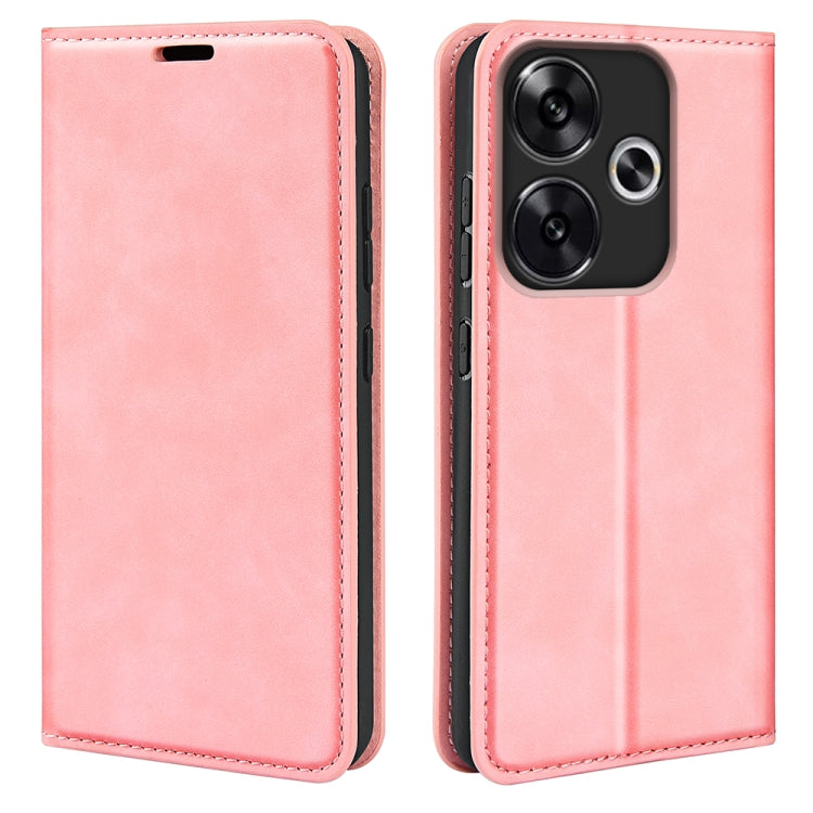 Retro-skin Magnetic Suction Leather Phone Case, For Xiaomi Redmi Turbo 3, For Xiaomi Redmi A3, For Xiaomi Redmi Note 13 Pro 4G, For Xiaomi Redmi Note 13 4G, For Xiaomi Redmi K70E, For Xiaomi 14 Ultra, For Xiaomi 14 Pro, For Xiaomi 14                   ...