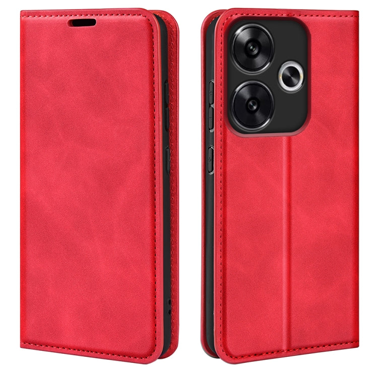 Retro-skin Magnetic Suction Leather Phone Case, For Xiaomi Redmi Turbo 3, For Xiaomi Redmi A3, For Xiaomi Redmi Note 13 Pro 4G, For Xiaomi Redmi Note 13 4G, For Xiaomi Redmi K70E, For Xiaomi 14 Ultra, For Xiaomi 14 Pro, For Xiaomi 14                   ...