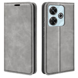 Retro-skin Magnetic Suction Leather Phone Case, For Xiaomi 15, For Xiaomi Redmi Note 14 5G, For Xiaomi Redmi Note 14 Pro+ 5G, For Xiaomi Redmi Note 14 Pro 5G, For Xiaomi 14T Pro, For Xiaomi 14T, For Xiaomi Redmi 14C 4G, For Xiaomi Redmi K70 Ultra      ...