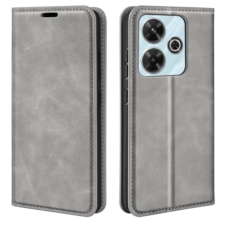 Retro-skin Magnetic Suction Leather Phone Case, For Xiaomi 15, For Xiaomi Redmi Note 14 5G, For Xiaomi Redmi Note 14 Pro+ 5G, For Xiaomi Redmi Note 14 Pro 5G, For Xiaomi 14T Pro, For Xiaomi 14T, For Xiaomi Redmi 14C 4G, For Xiaomi Redmi K70 Ultra      ...